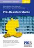 PEG-Resistenzstudie. Abschlussbericht Teilprojekt N. Michael Kresken, Dieter Hafner und Barbara Körber-Irrgang für die Studiengruppe