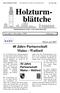 Holzturmblättche. Mitteilungsblatt des DARC - Ortsverband Mainz-K07. November / Dezember 1996 Jahrgang Jahre Partnerschaft Mainz - Watford