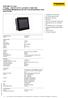 TX700 HMI / PLC Serie 7 Display - CODESYS V3 PLC mit TARGET & WEB VISU Hochwertiges Metallgehäuse und Glas Front mit kapazitivem Touch TX707-P3CV01
