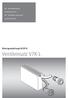 DE Montageanleitung. Ventileinsatz V7K-L. EN Installation instructions valve insert V7K-L. Montageanleitung 04/2018. Ventileinsatz V7K-L