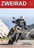 Fahrbericht: Moto Guzzi V85 TT. April Jahrgang. kostenlos. Insider Regionalsport Bikertermine Unfallakte Motorradmarkt Bikerrecht