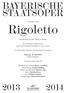 Rigoletto Melodramma in drei Akten (4 Bilder)