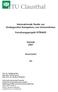 Internationale Studie zur Strategischen Kompetenz von Unternehmen. Forschungsprojekt ISTRAKO