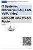 IT Systeme / Netzwerke (SAN, LAN, VoIP, Video) LANCOM 3550 WLAN Router