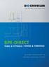BPE-DIRECT TUBES & FITTINGS / ROHRE & FORMTEILE