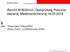 Bericht M Wüthrich, Überprüfung Personalbestand, Medienorientierung