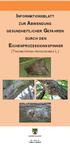 Informationsblatt. (Thaumetopoea processionea L.) zur Abwendung. gesundheitlicher Gefahren. durch den. Eichenprozessionsspinner