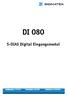 DI 080 S-DIAS Digital Eingangsmodul