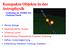 Kompakte Objekte in der Astrophysik Vorlesung im SS2004 von Christian Fendt