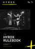 HYROX RULEBOOK THE FITNESS COMPETITION FOR EVERY BODY