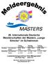 26. Internationale Deutsche Meisterschaften der Masters Lange Strecke im Schwimmen
