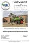 Anhängespritzgerät Fendt Rogator 366, Ausführung 31. Anerkannt für Pflanzenschutzmaßnahmen im Ackerbau