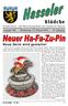 Blädche. Neue Serie wird gestartet. Nachrichten- und Mitteilungsblatt des Stadtteils Hassel Ausgabe 306 Donnerstag, 13. Februar