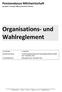Pensionskasse Milchwirtschaft (proparis Vorsorge-Stiftung Gewerbe Schweiz) Organisations- und Wahlreglement