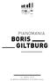 PIANOMANIA BORIS GILTBURG 24. APRIL 2019 ELBPHILHARMONIE KLEINER SAAL