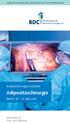 Adipositaschirurgie. Viszeralchirurgie Kompakt. Berlin, Mai Empfohlen für Fach- und Chefärzte