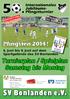 Teilnehmerübersicht vom 50. Jubiläums-Pfingstturnier 2014 A-Junioren / U19, U18. B-Junioren / U17, U16