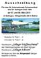 Für das 36. Internationale Schwimmfest des SV Solingen-Süd 1909 am 07. und 08. März 2015 in Solingen, Klingenhalle (50 m Bahn)