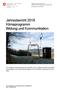 Jahresbericht 2018 Klimaprogramm Bildung und Kommunikation