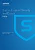 Sophos Endpoint Security and Control Hilfe