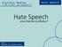 Hate Speech. eine Internet (un)kultur?