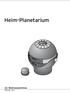Heim-Planetarium. Bedienungsanleitung 84173AB6X6VI