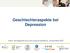 Geschlechteraspekte bei Depression. Folien: bereitgestellt durch die Austauschplattform GenderMed-Wiki