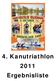 4. Kanutriathlon 2011 Ergebnisliste