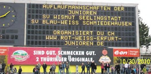 2010 Nächster Erscheinungstermin: Donnerstag, den 23.12.2010 SV Blau-Weiß Schmiedehausen 1950 e.v. hat wieder eine Nachwuchsmannschaft Am 11.