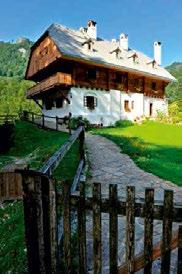 Herrschaftliches Jagdhaus im Bodinggraben bei Molln, Nationalpark Kalkalpen. Foto: Archiv Nationalpark Kalkalpen Lastwagentransport und Seilbahnen sehr schlecht geworden.