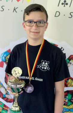 Max Peters aus Mecklenburg-Vorpommern konnte den Titel Schülermeister 2018 mit nach Hause nehmen.