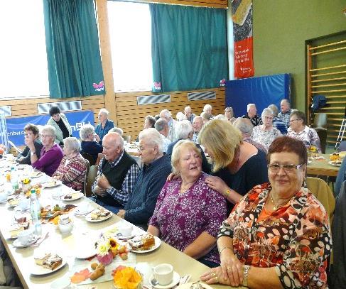 So war Niklashausen nun der Gastgeber, und die Pfeiferhalle war mit über 120 Senioren sehr