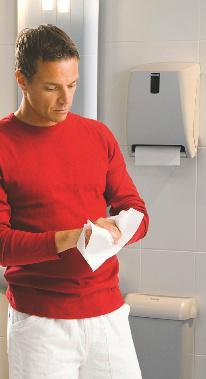 62 EVENTS & SERVICES EVENTS & SERVICES HYGIENEMANAGEMENT Papiertücher zum Trocknen der Hände nach dem Waschen im Vergleich BEISPIELRECHNUNG DES PAPIERTUCHVERBRAUCHS Personal 450 Toilettenbesuche pro