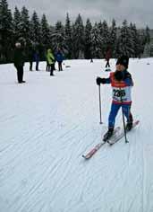 wollte den ersten Schnee in diesem Winter nutzen und startete am Samstag bei den Aschberg-Skispielen in Klingenthal.