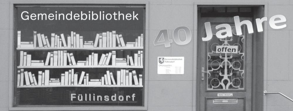 Gemeindebibliothek Füllinsdorf Öffnungszeiten: Dienstag 09.00 11.