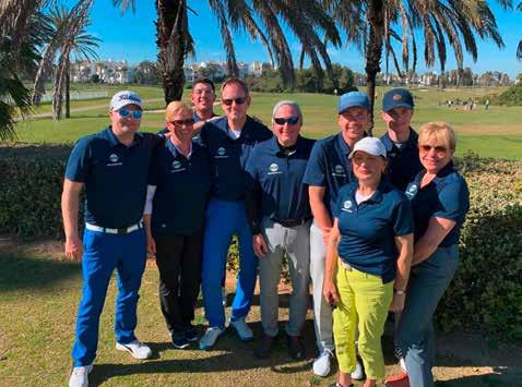 8 DANNYS GOLFREISE GOLFREISE MIT DANNY Danny Lampes erste Golfreise als Golflehrer ging vom 2. bis 9. Februar in das»elba Costa Ballena Beach & Thalasso Resort«nach Andalusien in Spanien.