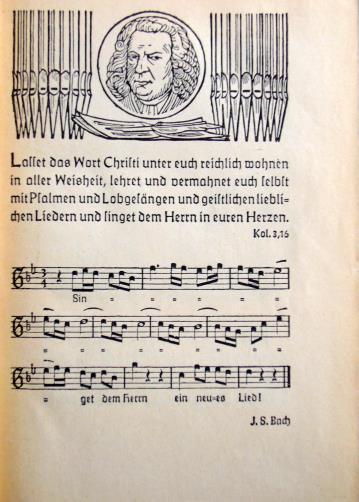 Hier scheinen solche Lieder noch ferne Zukunft; dieses GB von 1948 schließt offensichtlich unbeirrt an das Deutsche Evangel. GB von 1915 [hier nicht bearbeitet] an.