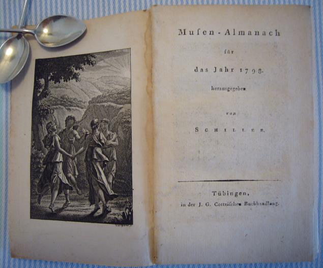 - Siehe auch: Ballade, Bürger, Goethe, Schiller, Uhland [Balladenjahr 1797:] Abb. Balladenjahr 1797 Musenalmanache, 1 bis 3 [Fotos Holzapfel 2008]: Abb.