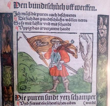richteten. Am Oberrhein brachen Aufstände unter dem Zeichen des Bundschuhs aus (verschiedentlich 1493 bis 1517).