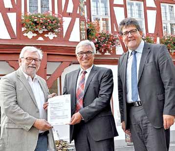 Nassauer Land 10 Nr. 36/2018 Städtebauförderung in Höhe von 184 400 Euro im historischen Nassauer Rathaus.