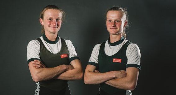 SC DHFk Leipzig - Abteilung Rudern Ruderzwillinge gewinnen Bronze bei Studentenweltmeisterschaften Mit einem beherzten Endspurt auf den letzten 500 m konnten sich unsere Ruderzwillinge Marion &