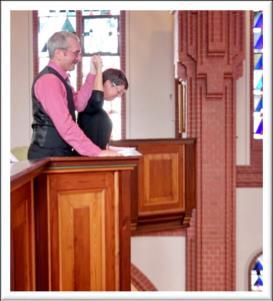 Heinritz der Gemeinde in einer Orgelmatinee die Orgel