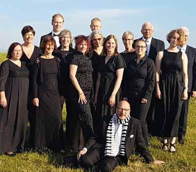 Arbeit des Probenwochenendes begeistert die Zuhörer Rondo Vocale gibt Konzert in St. Marien / Vorher wurde auf Baltrum viel geübt Viel einstudiert: Das Rondo Vocale-Ensemble auf Baltrum.