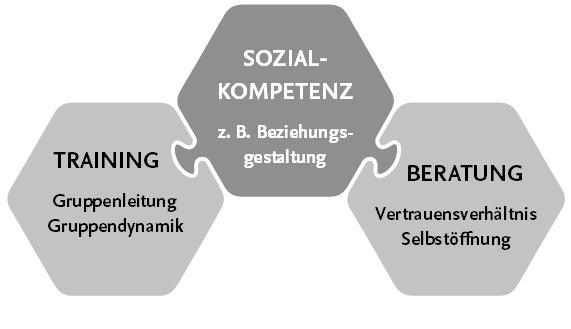 Das Braunschweiger Trainings- und Beratungsmodell Abbildung 1. Sozialkompetenz in Training und Beratung am Beispiel der Beziehungsgestaltung 3.