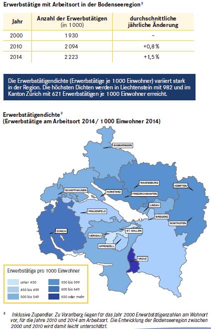 Internationale Bodenseeregion - Wirtschaft,