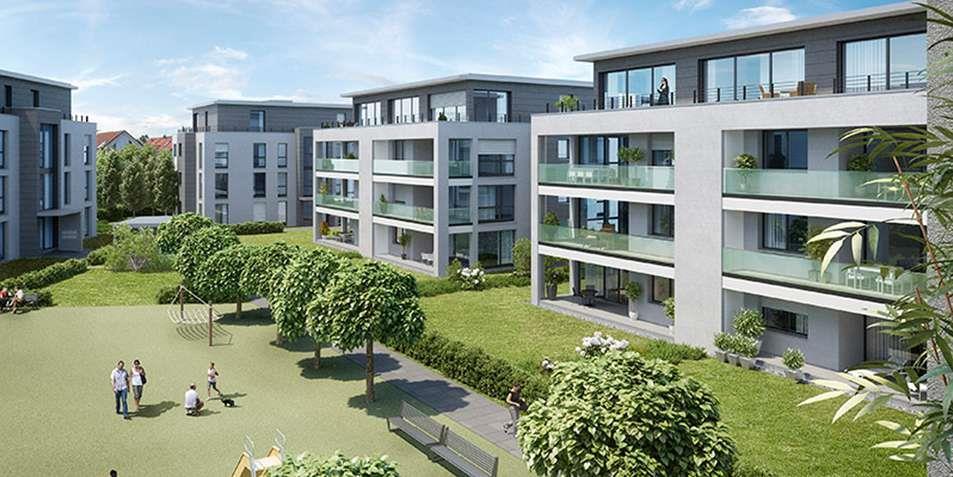 Neubauwohnprojekt SeeVillenPark in Radolfzell am Bodensee 2017/18 (2) 91 attraktive Eigentumswohnungen mit Seeblick in 8 Villen von 59 m 2 bis 194 m 2 Wohnfläche Preise 5.000-8.