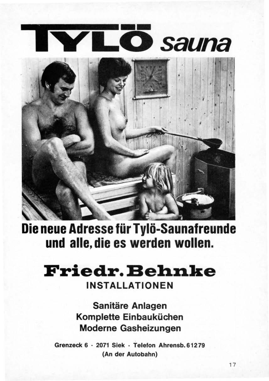 ------- VLOsauna Die neue Adresse für Tylö-Saunafreunde und alle, die es werden wollen. Friedr.
