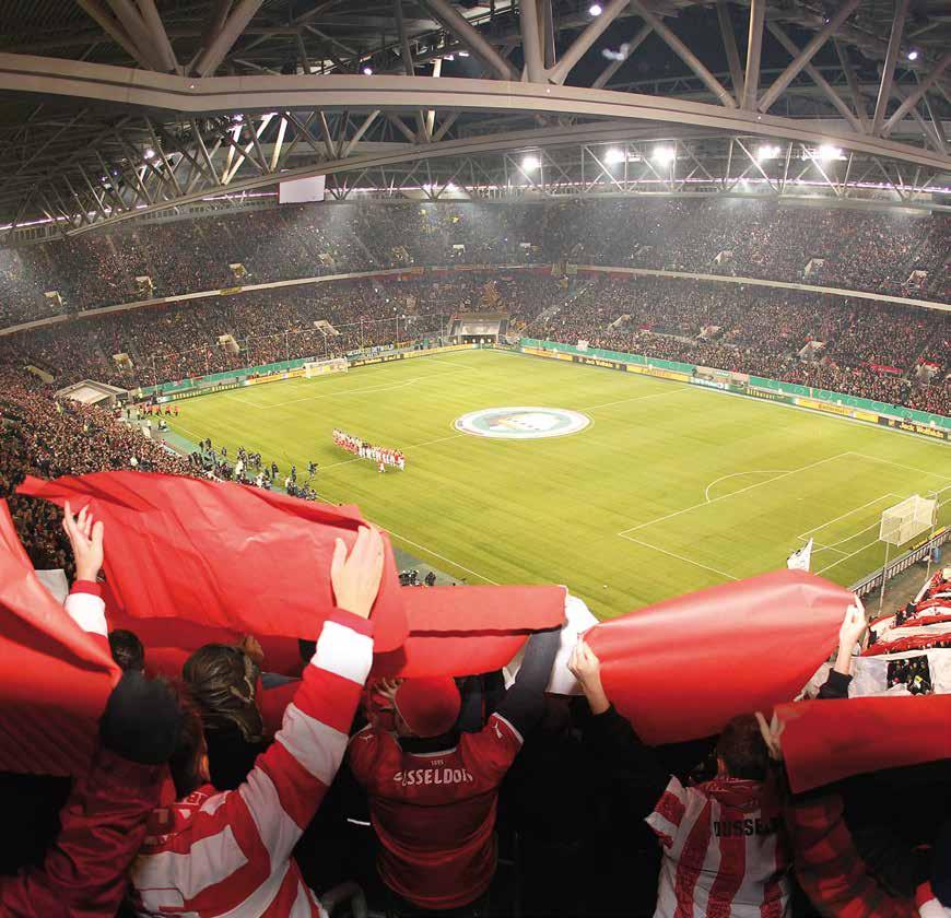 Wir sind da, wo große Emotionen sind! Was wäre das Leben ohne Fußball? Und was wäre Düsseldorf ohne Fortuna? Hier im rotweissen Wohnzimmer, wo große Emotionen zuhause sind, ist auch unser Einsatzort.