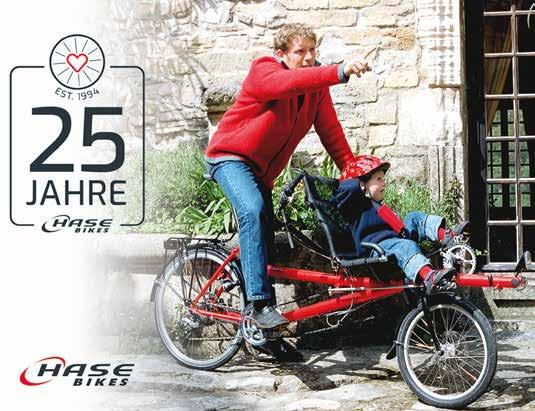 26 Gute Nachbarn: Hase Bikes Von Jugend forscht zum internationalen Unternehmen 25 Jahre Hase Bikes Spezialräder für die ganze Welt Als die DENTAGEN-Geschäftsstelle 2008 von Recklinghausen auf das