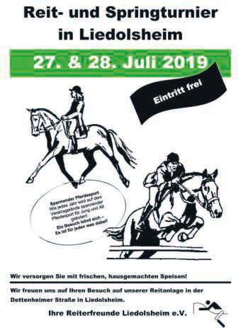 26 Dettenheimer Anzeiger 26. Juli 2019 Nr. 30 Kleintierzüchterverein Liedolsheim 55. Hähnchenfest ist Vergangenheit Es gibt nur noch ganz wenige Vereinsmitglieder, die sich an das 1.
